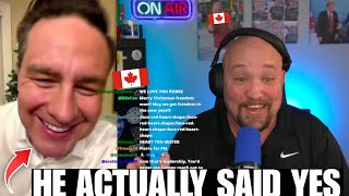 I Asked Pierre Poilievre To Come On My Stream With Zero Notice
