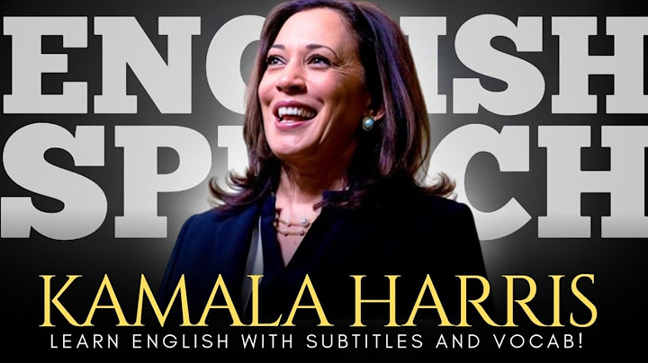 ENGLISH SPEECH | KAMALA HARRIS: We're not going back (English Subtitles)