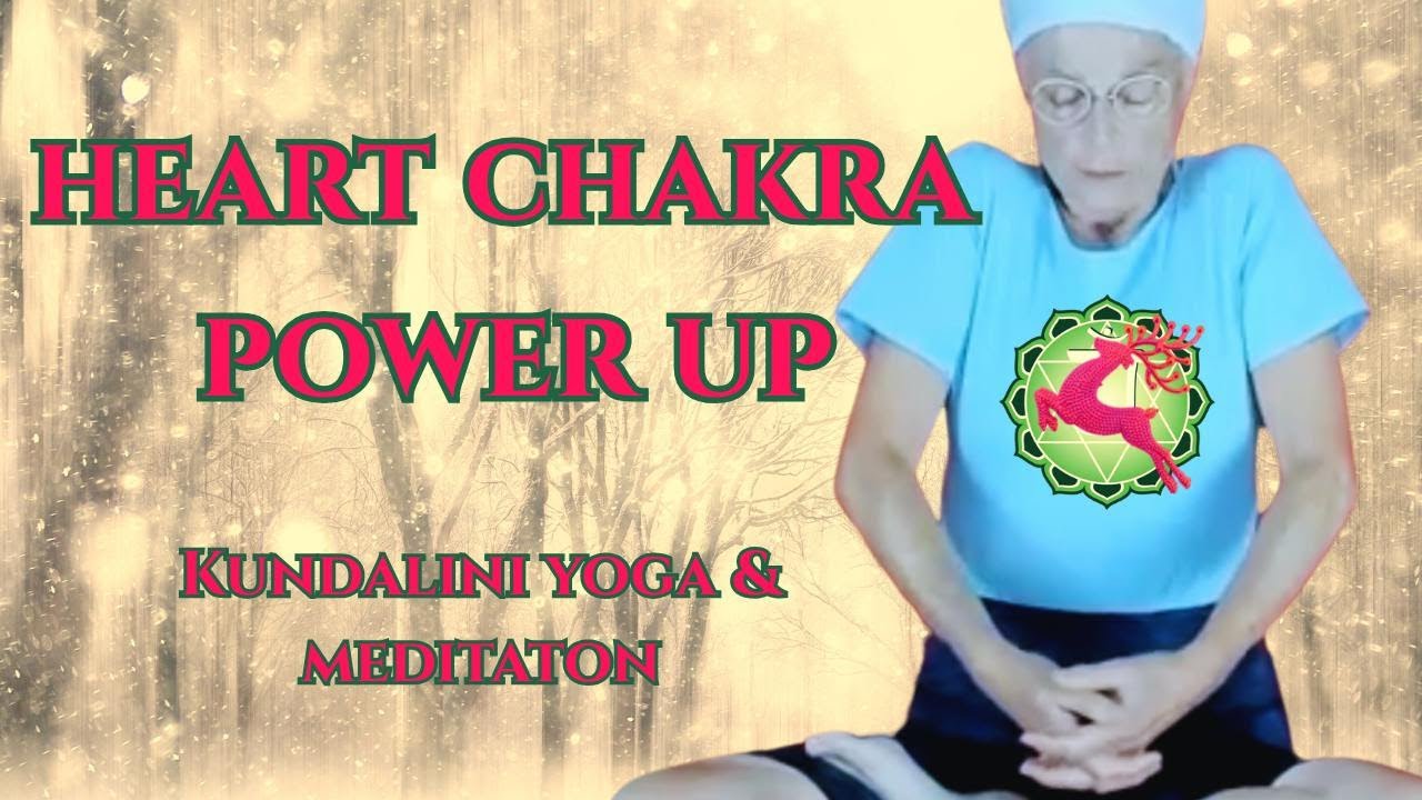 HEART CHAKRA POWER UP | Kundalini Yoga Bliss Byte (15 minutes)