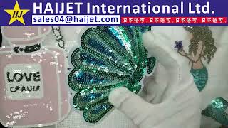 刺繍スパンコールワッペン