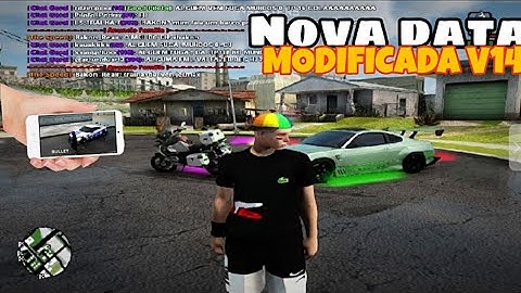 NOVA DATA MODIFICADA ESTILO FIVEM V14 (MOBILE E PC) gta san andreas, SAMP