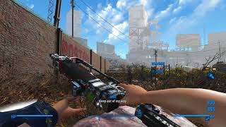 Fallout 4 - Gameplay: The Push mod