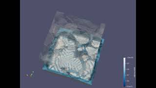 Multiphase flow through a porous medium with OpenFOAM