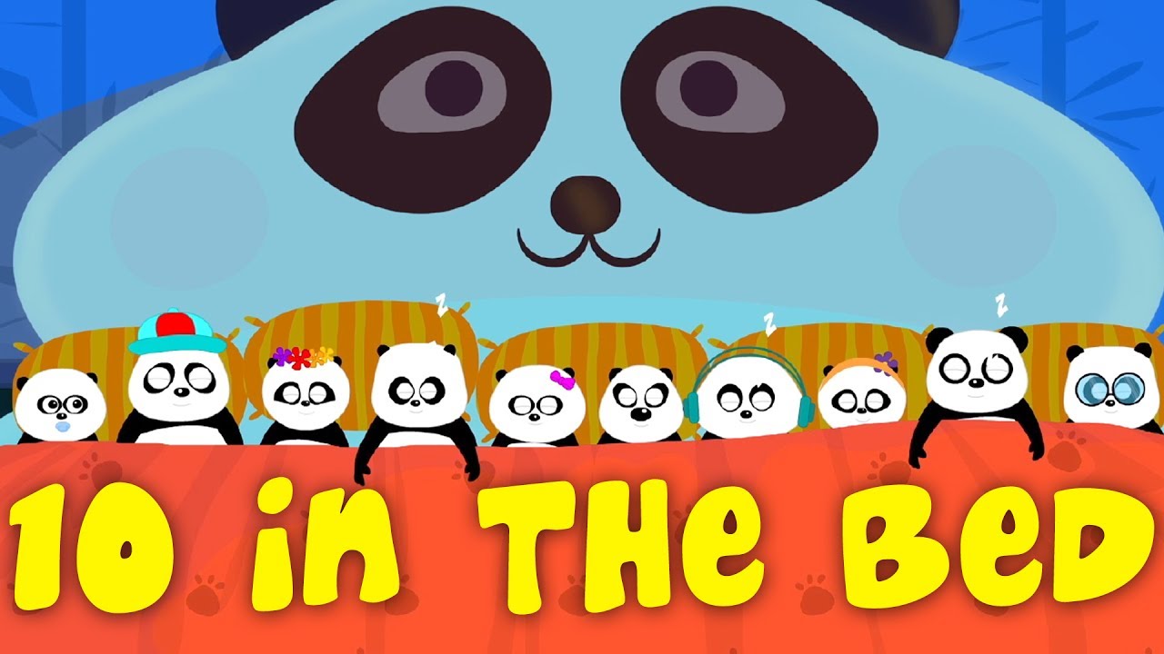 Ten In The Bed | Nursery Rhymes | Kids Rhymes | Children Song - YouTube