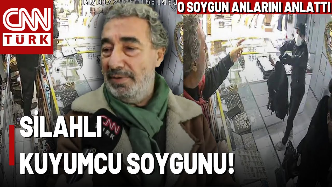 Bahçelievler'de 2 Milyon Liralık Kuyumcu Soygunu! İş Yeri Sahibi O Anları CNN TÜRK'e Anlattı!
