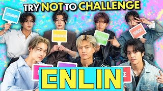 [Русская озвучка Enlin] ENHYPEN пытаются не петь, не смеяться, не есть Gauntlet Challenge!