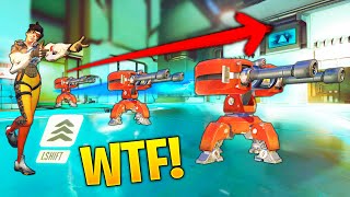 *OP* Torbjorn Turret Teleport GLITCH..! [You should abuse this..] - Overwatch Moments Montage