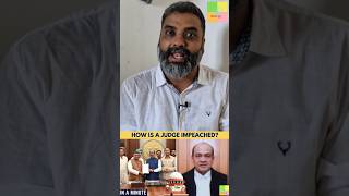 What is the process to impeach a high court judge? | In A Minute | #impeachment #yashwantverma #SC