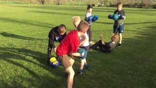 Boxercise sit up drill in 3's
