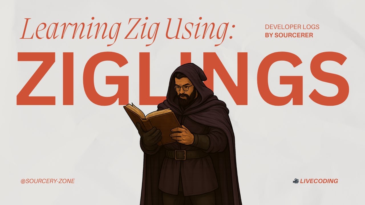 From Fullstack to Bare Metal: Learning Zig Live - Part 12 - YouTube