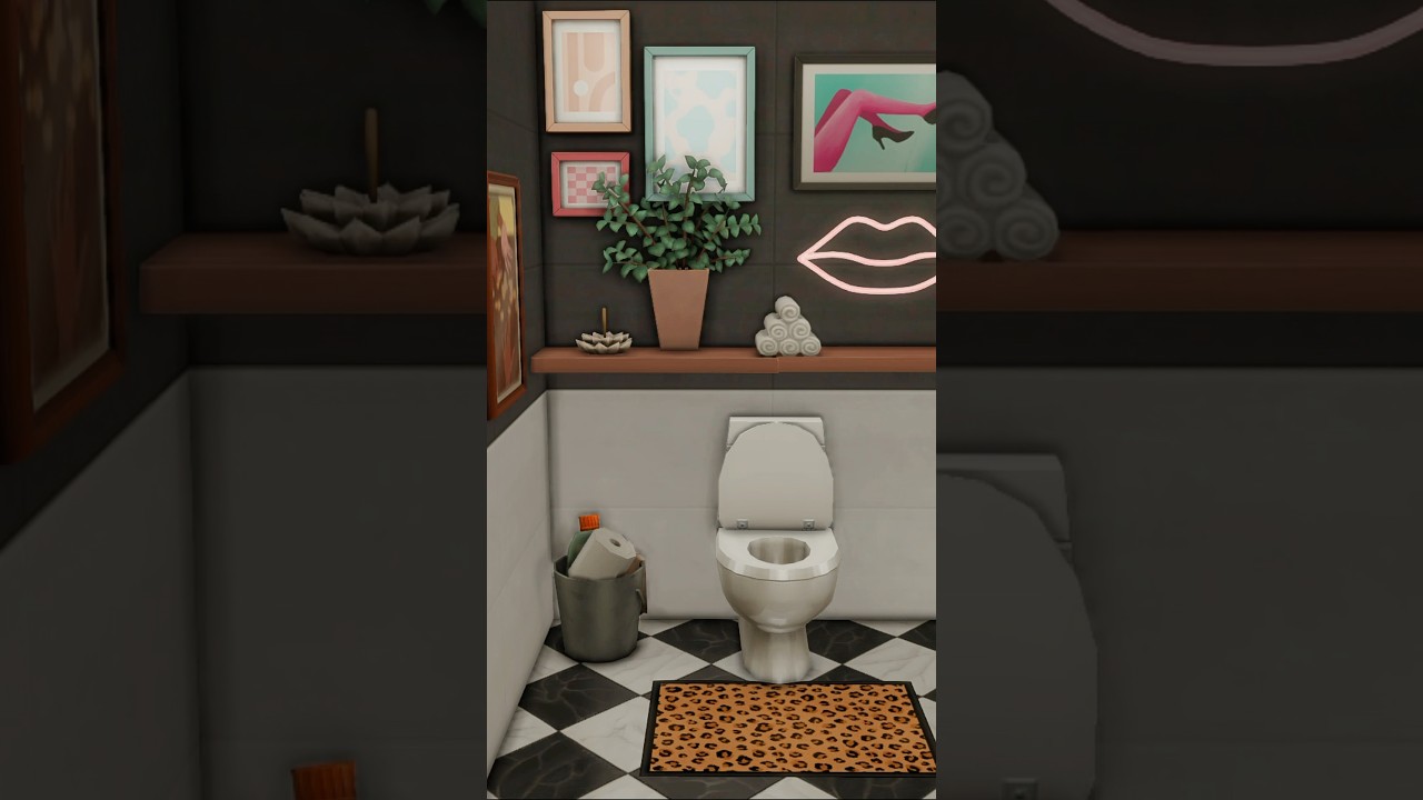Sims 4 Small Bathroom Decor 