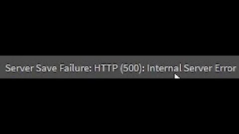 Roblox Studio Team Create HTTP Internal Server error 500 | Roblox studio bug (READ DESCRIPTION!)