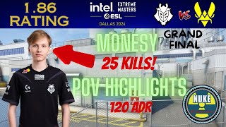 Cs2 Pov Highlights M0Nesy Iem Dallas 2024 G2 Vs Vitality Grand Final Map3 Nuke Trixifyhd