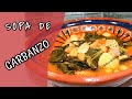 SOPA DE GARBANZO/DELICIOSA Y NUTRITIVA/COMO HACER