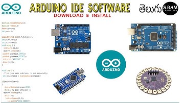 How to install arduino software in telugu || what is arduino in telugu