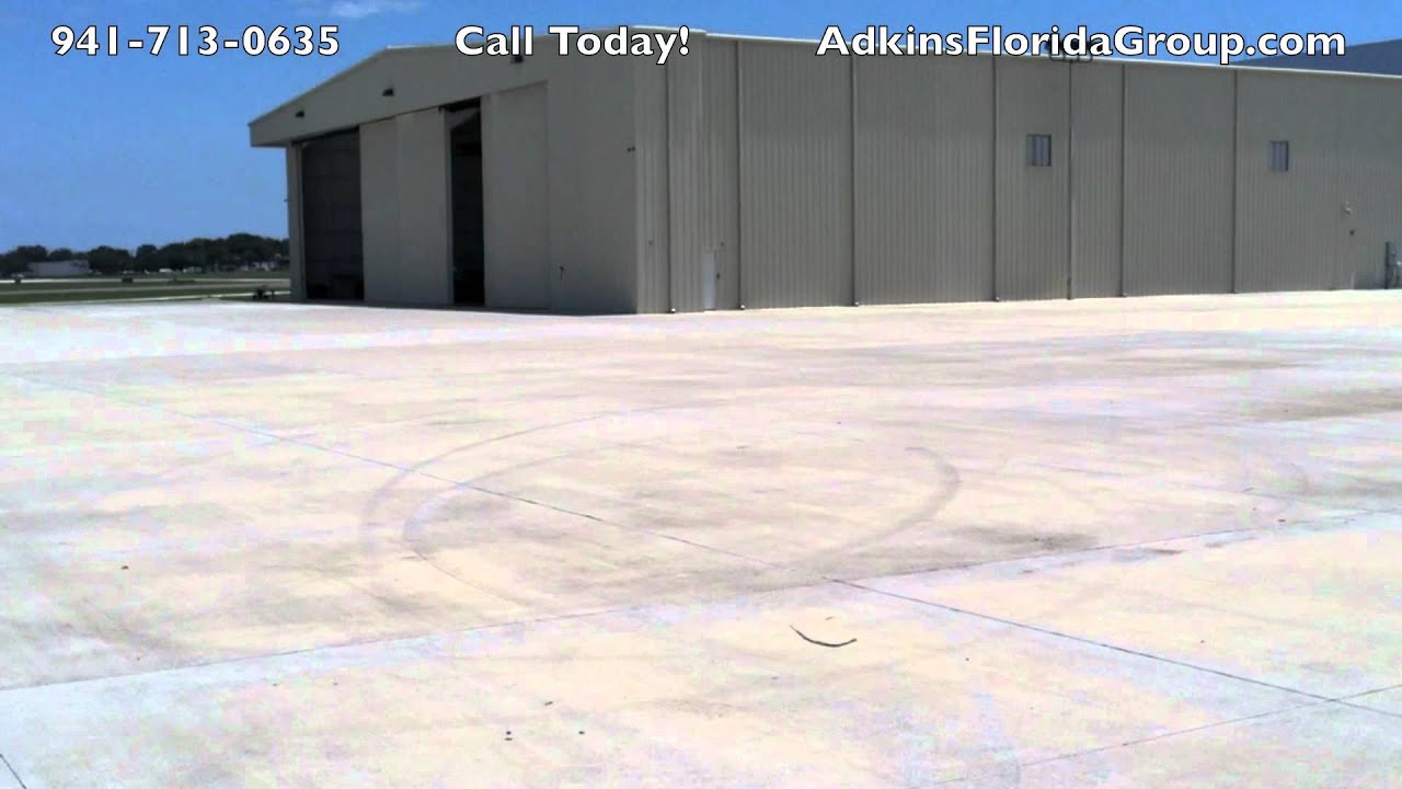 Airplane Hangar for Sale Sarasota International Airport Sarasota