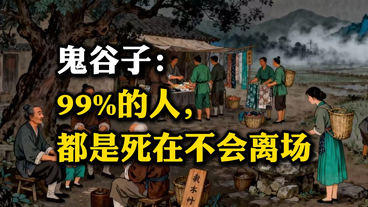 鬼谷子：真正决定你命运的，是“什么时候走”#鬼谷子,#权谋智慧,#隐势逻辑,#强者思维