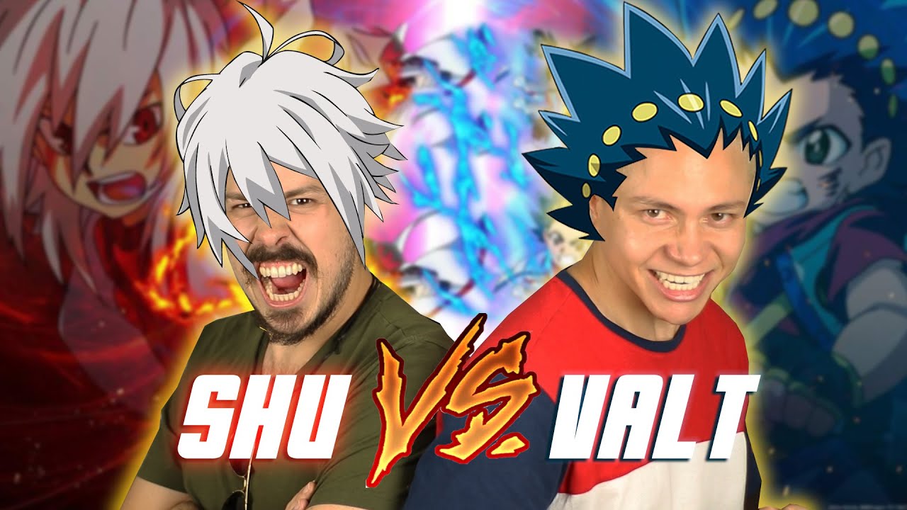 DESAFIEI O DUBLADOR DO SHU PRA UMA BATALHA DE BEYBLADE!!!