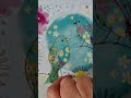 Magia con Servilletas! Cuadro de Pajaritos con Relieve 3D, Glitter y Fondo Muy Colorido