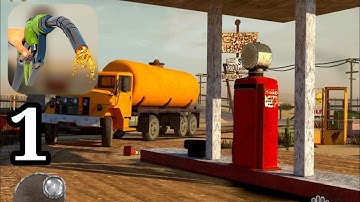 Gas Station Junkyard - Gameplay Walkthrough - Part 1(Android,iOS)