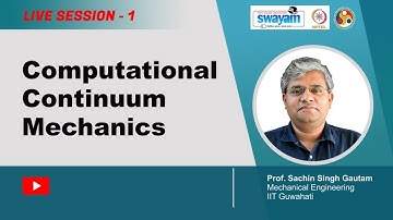 Computational Continuum Mechanics (Live Session 1)