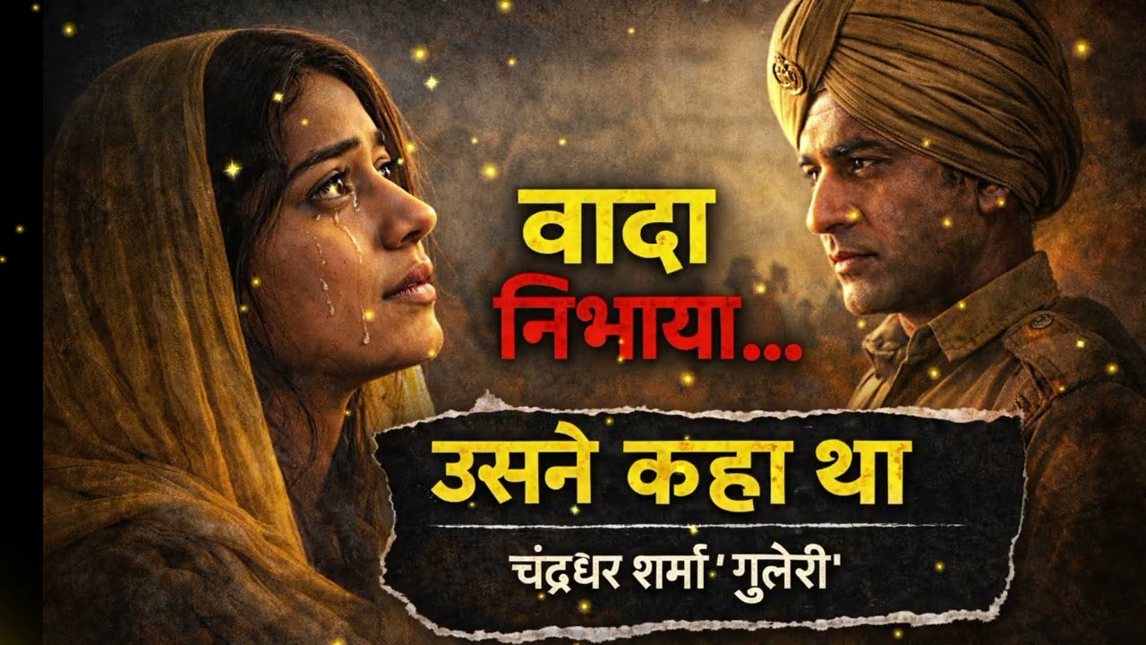 क्या एक वादा ज़िंदगी से बड़ा हो सकता है? | उसने कहा था | chandradhar sharma guleri