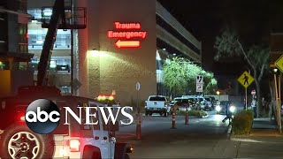 Las Vegas hospitals were inundated with victims of mass shooting
