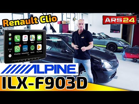 Alpine ILX-F903D | Unbelievably huge car-radio | CarPlay & Android Auto | Rearviewcamera | ARS24