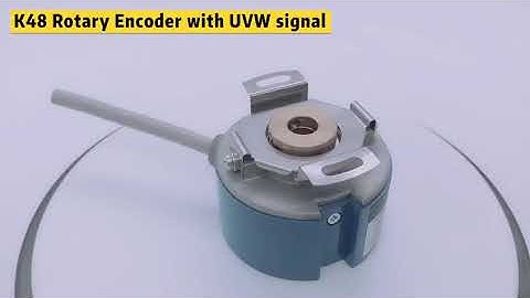 Hollow Shaft Incremental Encoders K48 Servo Industial Through Shaft