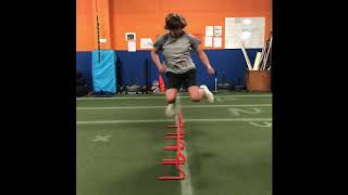 SL 45° Lateral Hops