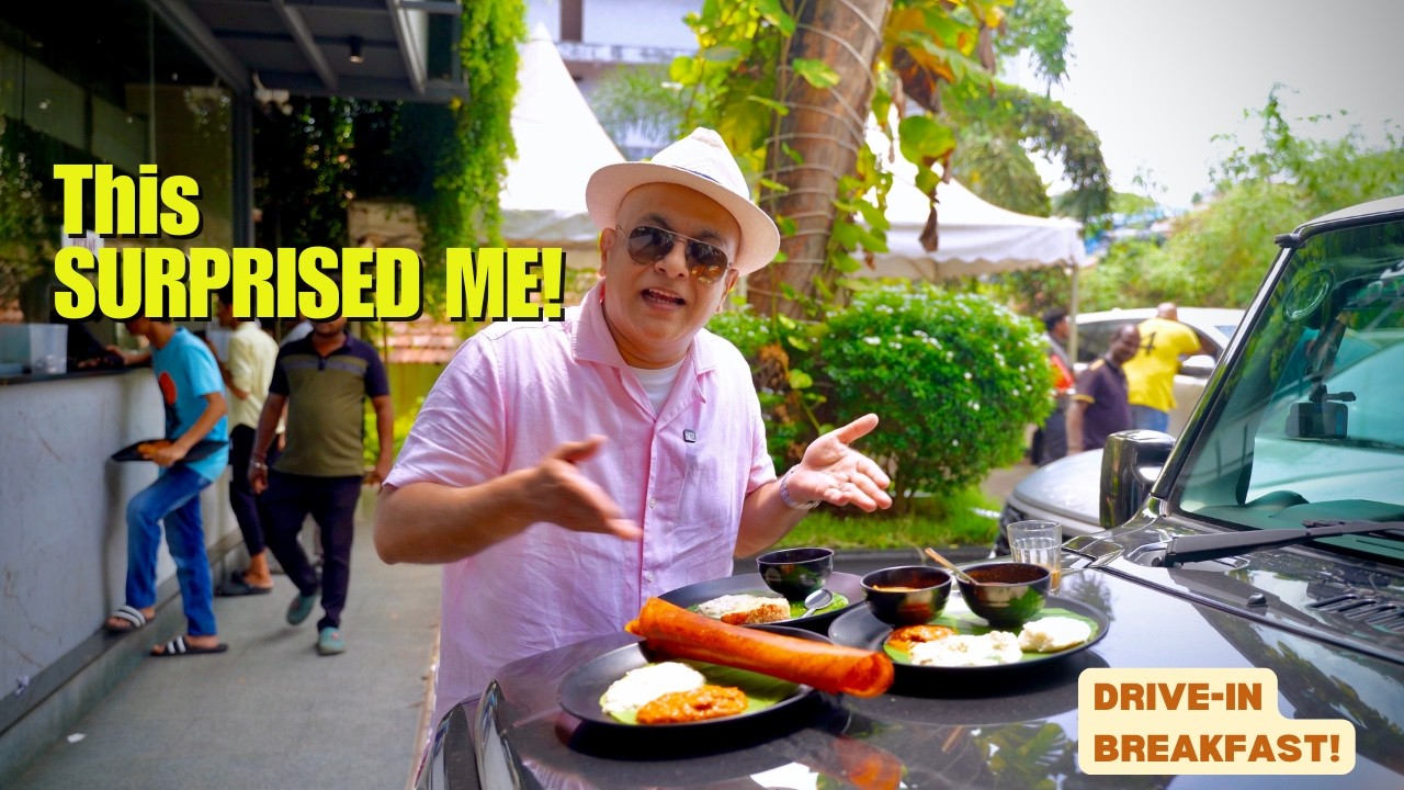 This Breakfast in Mangalore SURPRISED Me! 🤯 | Kadri Café Drive-In 🚗