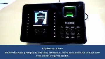 Super admin option in MB 200 Device
