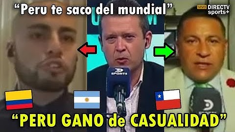 SAMUEL VARGAS Y PERIODISTAS SUDAMERICANOS REACCIONARON | COLOMBIA VS PERU 1-0 HOY PRENSA