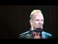 Sting - Shape Of My Heart (Moscow 15.09.2010)