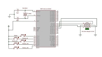 Interfacing Stepper motor with 8051 MC