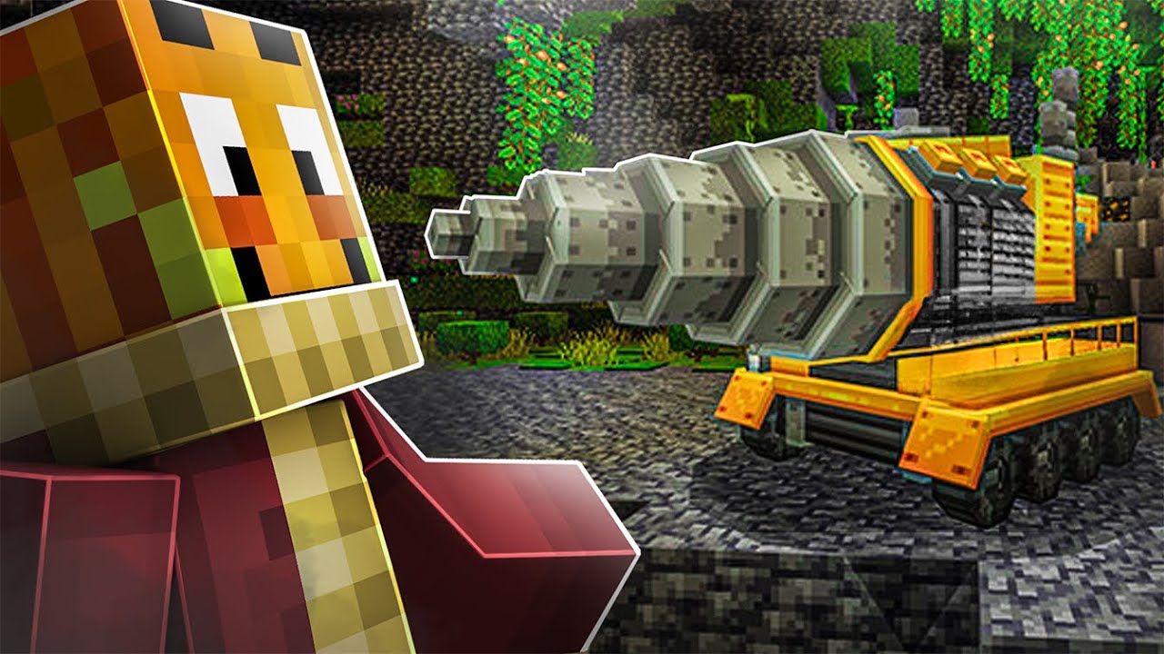 Minecraft, aber es gibt fahrbare BOHRER