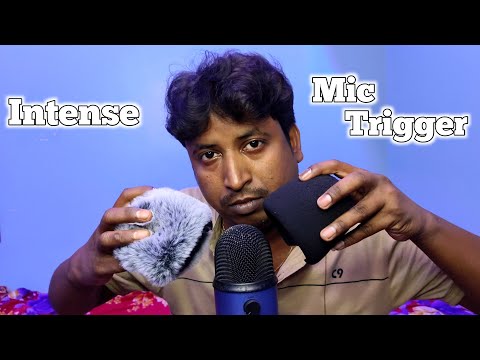 Fast ASMR | Intense Tingly Mic Triggers (fast+aggressive mic tapping, scratching, cover  swirling)