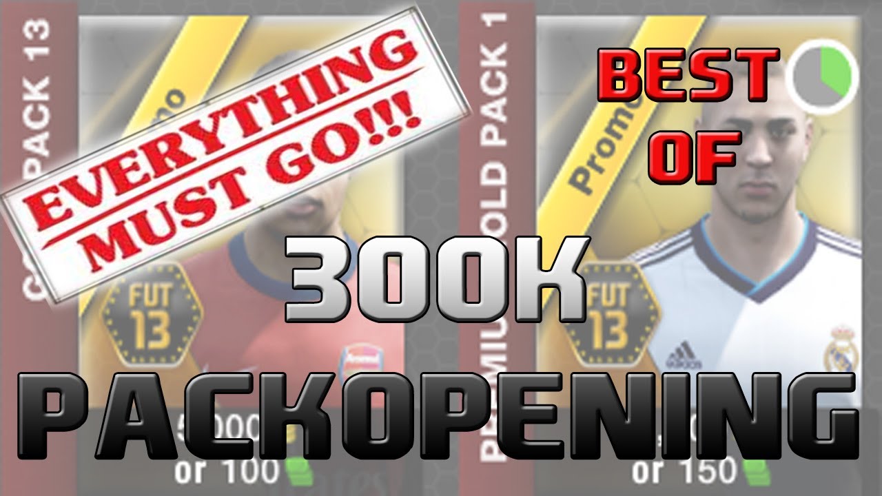 FIFA 13 UT Best Of 300k Pack Opening Part 4 4 YouTube