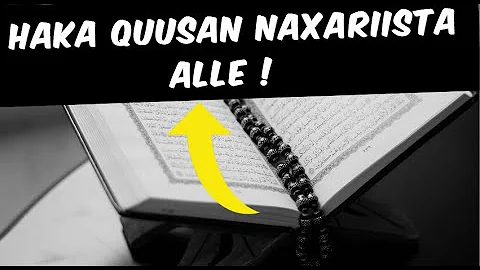 Haka quusan Naxariista Alle   Towbada   Sheekh Mustafe