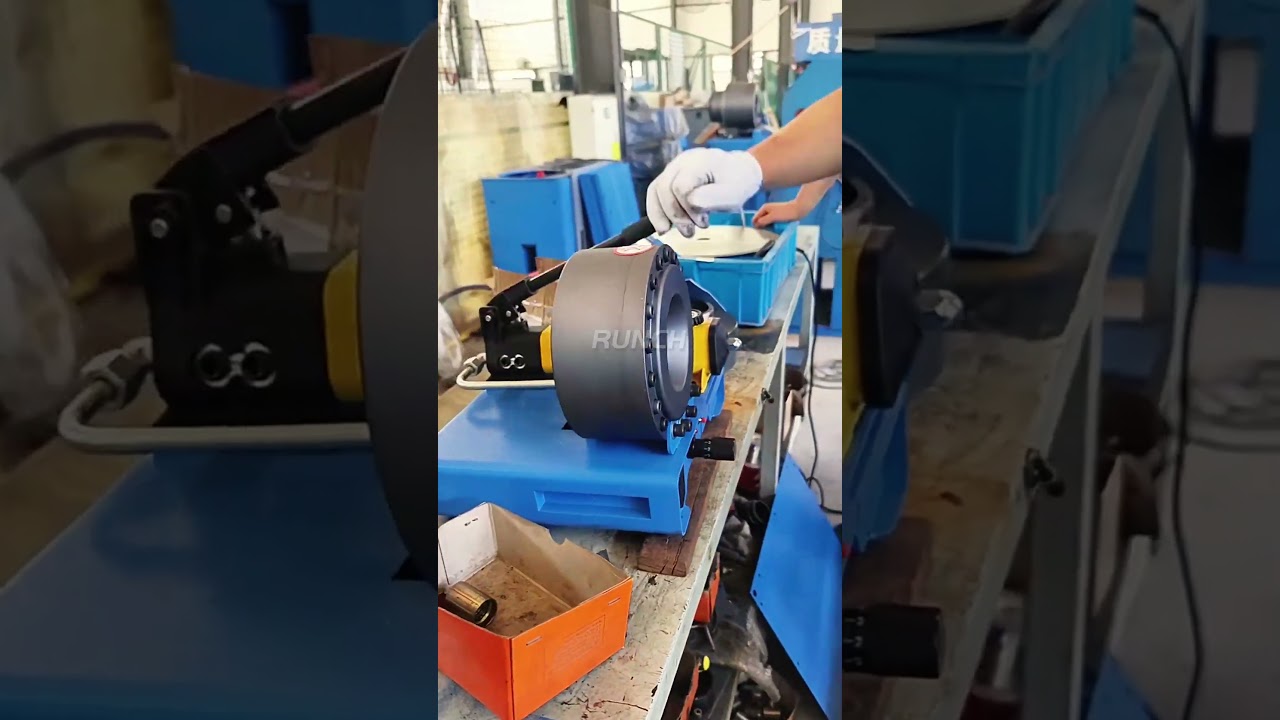 portable hydraulic hose crimper hydraulic hose press machine 