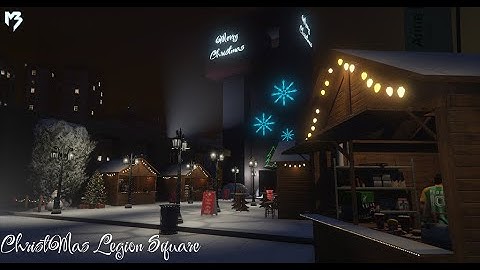 FiveM Mapping - MLO | Christmas Legion Square Map