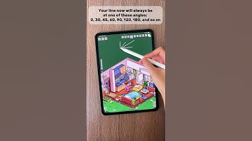 Create perfect angle lines in Pixquare app #isometric #pixelartapp