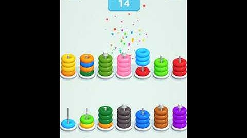 Hoop Sort Puzzle Level 841 - 850 Walkthrough | PuzzleChallenge ✔️