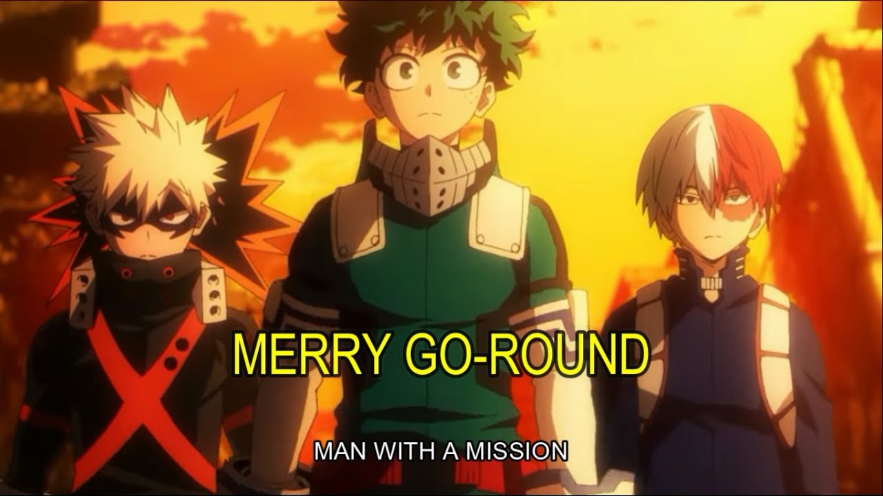 Man With A Mission - Merry Go Round [My Hero Academia S5 Op 2] [Karaoke] [Instrumental] With lyric