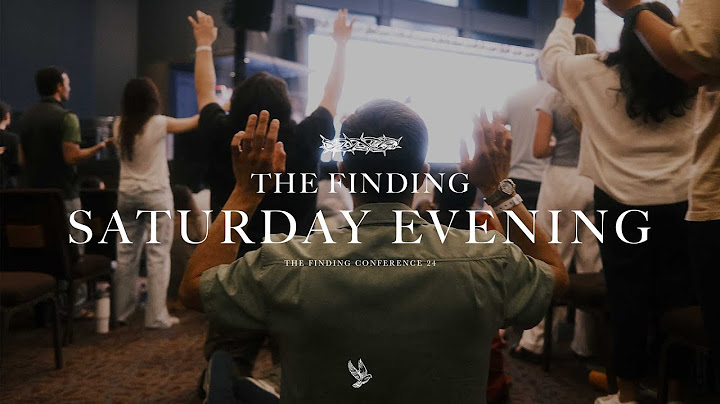 The Finding Conference 24 | Upperroom + Claudio Freidzon | Saturday Evening