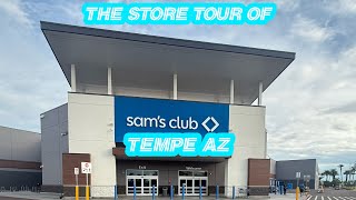Store tour of Sam’s Club In Tempe AZ