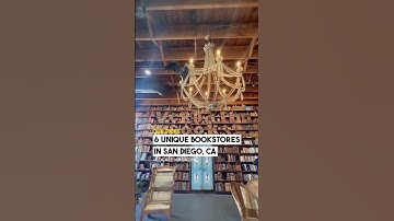 Unique Bookstores You NEED To Visit in San Diego 📚