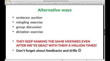 Delayed Error Correction