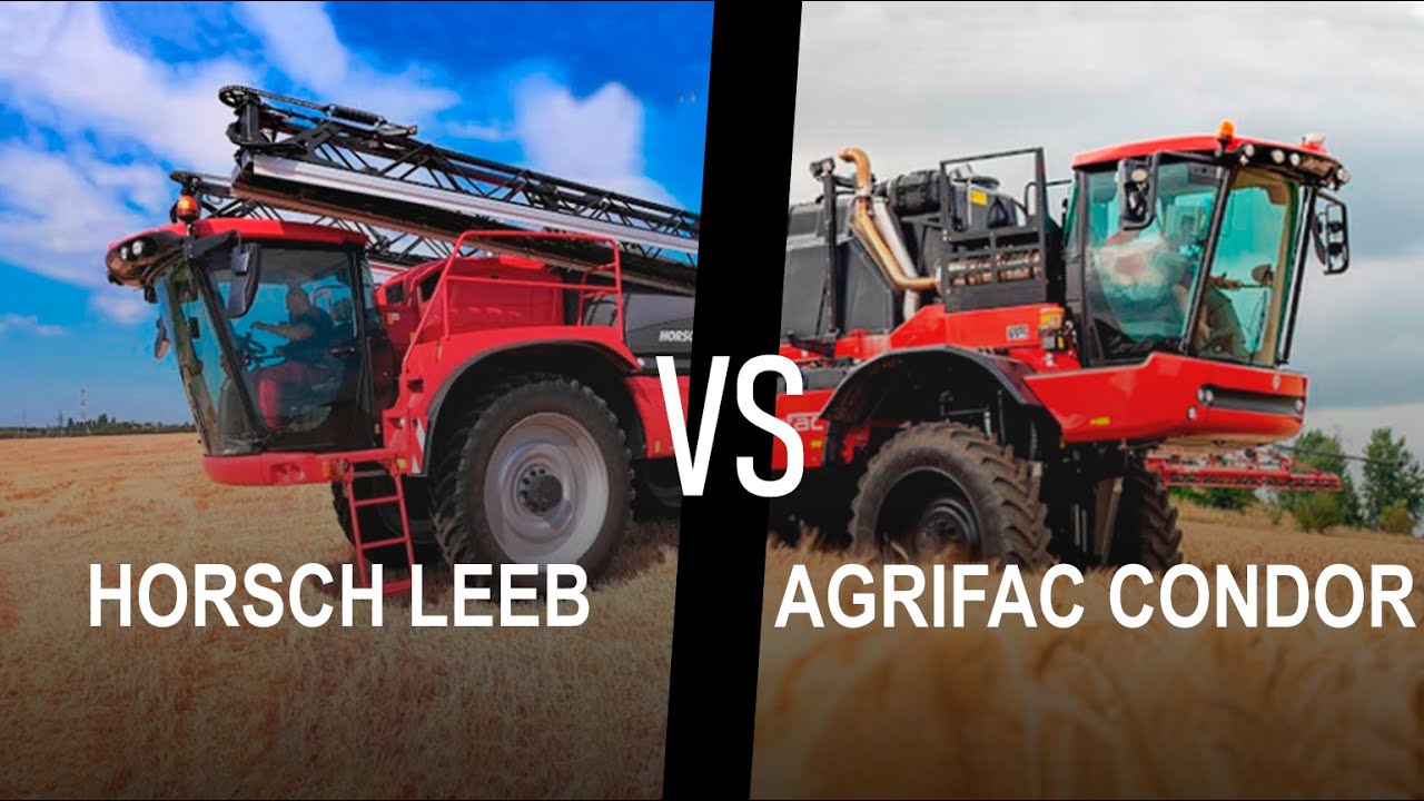 Найтехнологічніші на ринку? Порівняння самохідних обприскувачів Agrifac Condor та Horsch Leeb