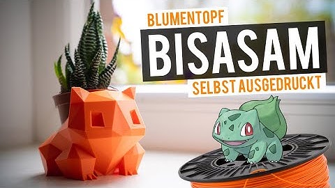 My first 3D print: Pokemon Bulbasaur flower pot